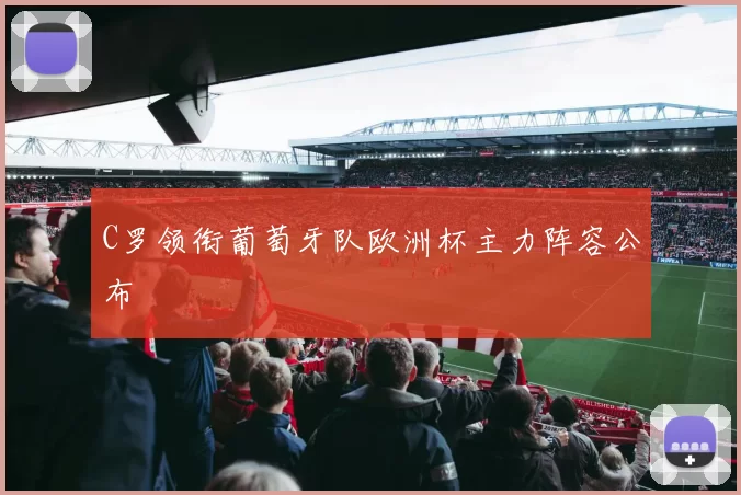 C罗领衔葡萄牙队欧洲杯主力阵容公布